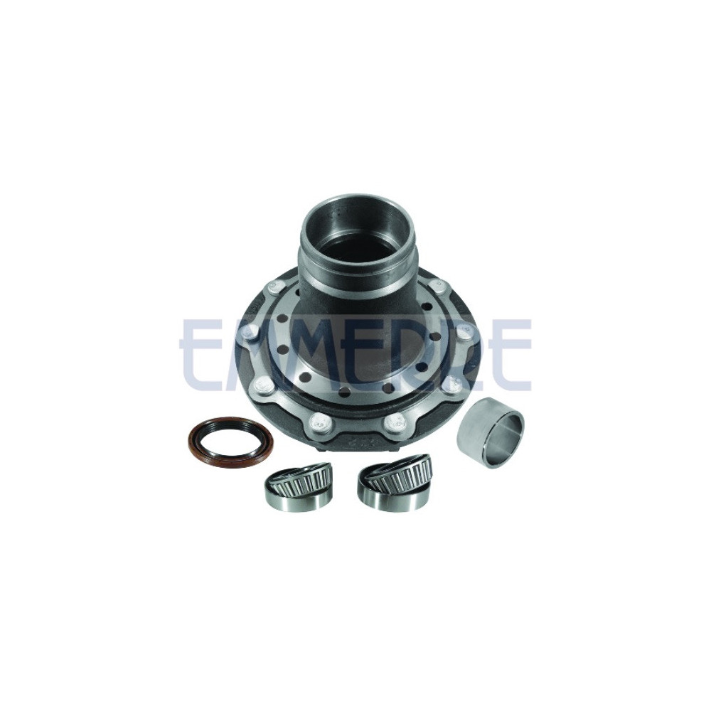 930977 - Front Wheel Hub With Bearings And Bolts