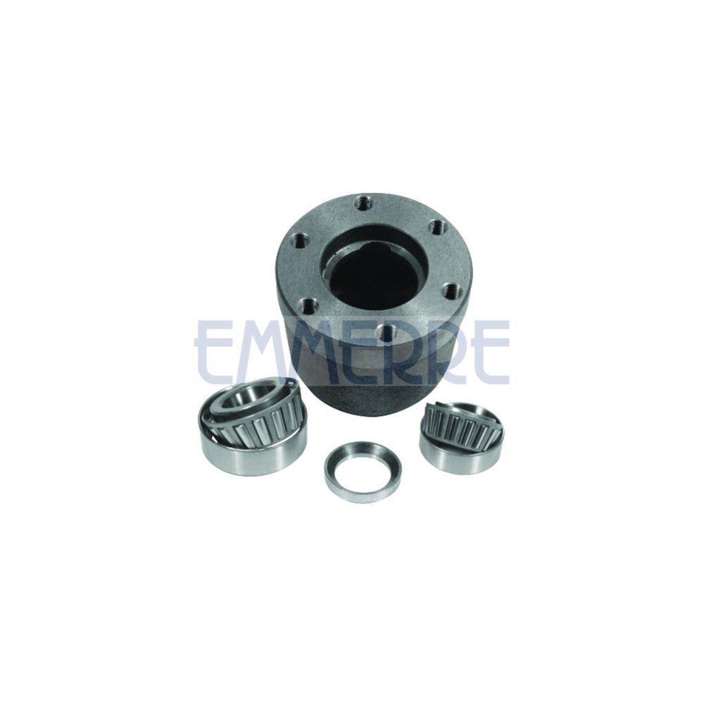 931005 - Front Wheel Hub With Bearings