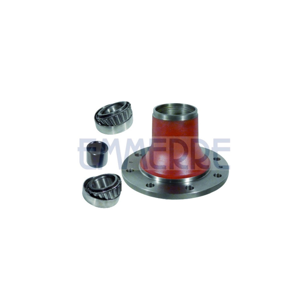 931048 - Front Wheel Hub With Bearings