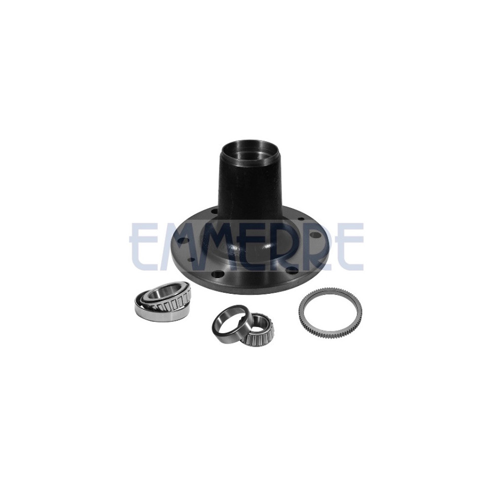 Front Wheel Hub With Bearings And