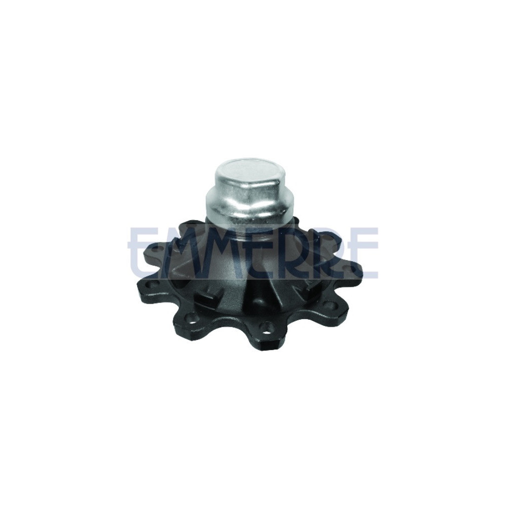 Wheel Hub With Bearings,Abs And Cover