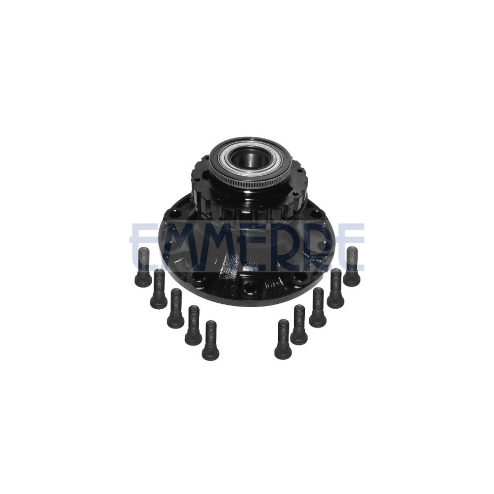 931427 - Front Wheel Hub With Bearings, Abs And...