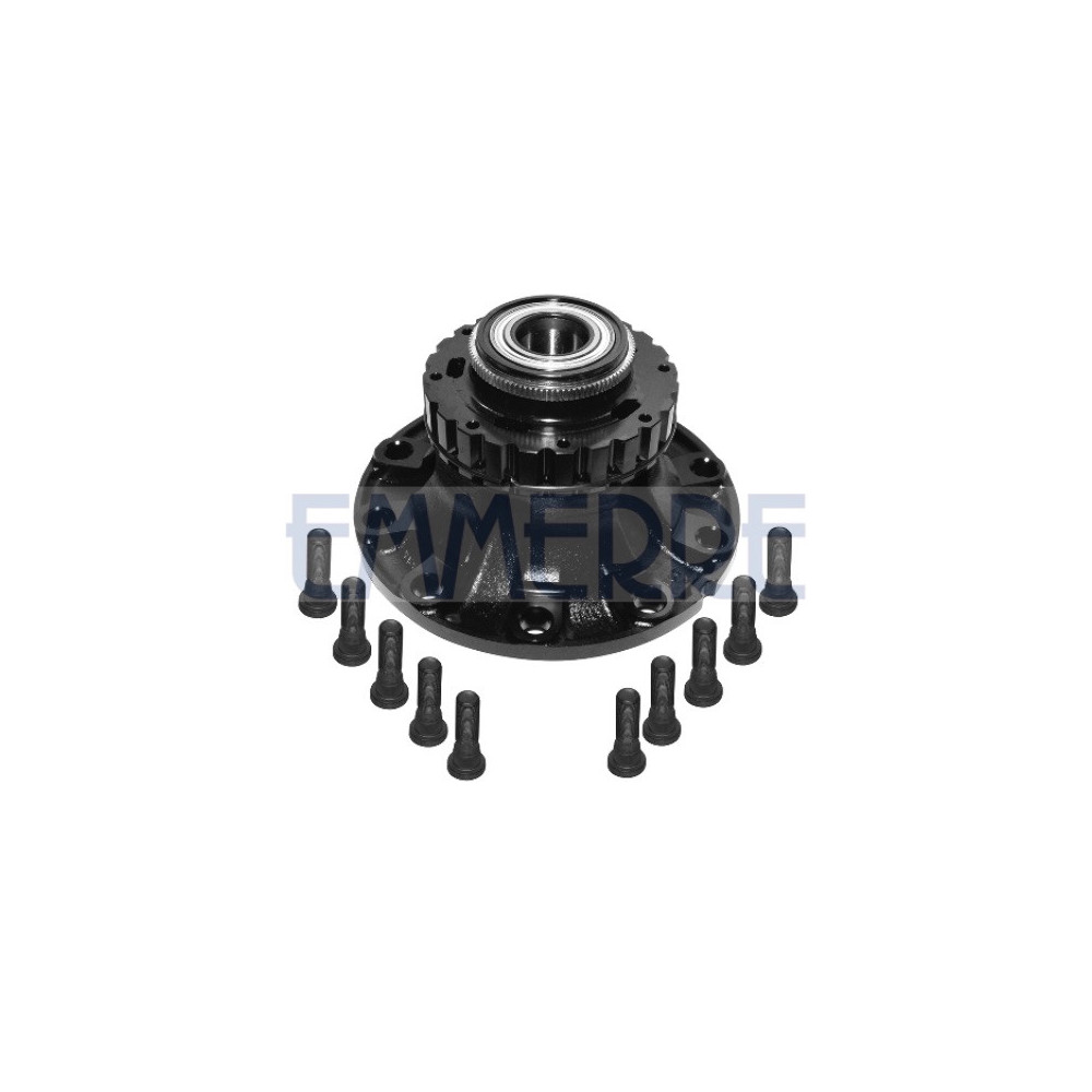 931429 - Front Wheel Hub With Bearings, Abs And...