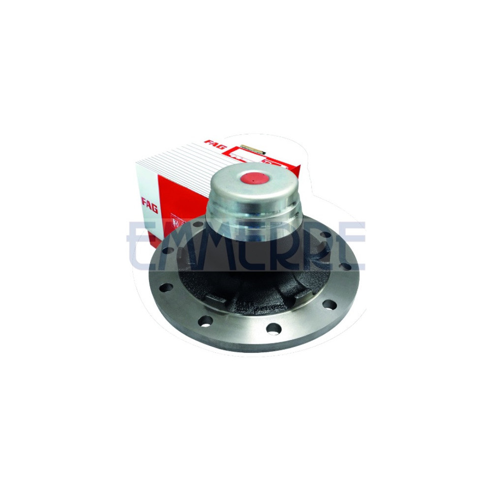 931638 - Wheel Hub With Fag Bearings And Cover
