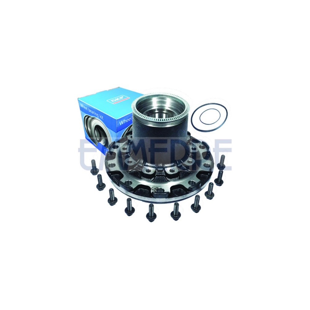 Wheel Hub With  Skf Bearing, Abs And Bolts