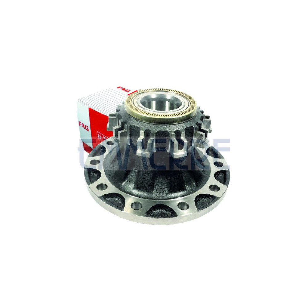 931855 - Front Wheel Hub With Fag Bearings And Abs