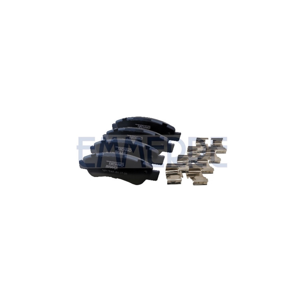 960173 - Set Of Brake Pads Rear