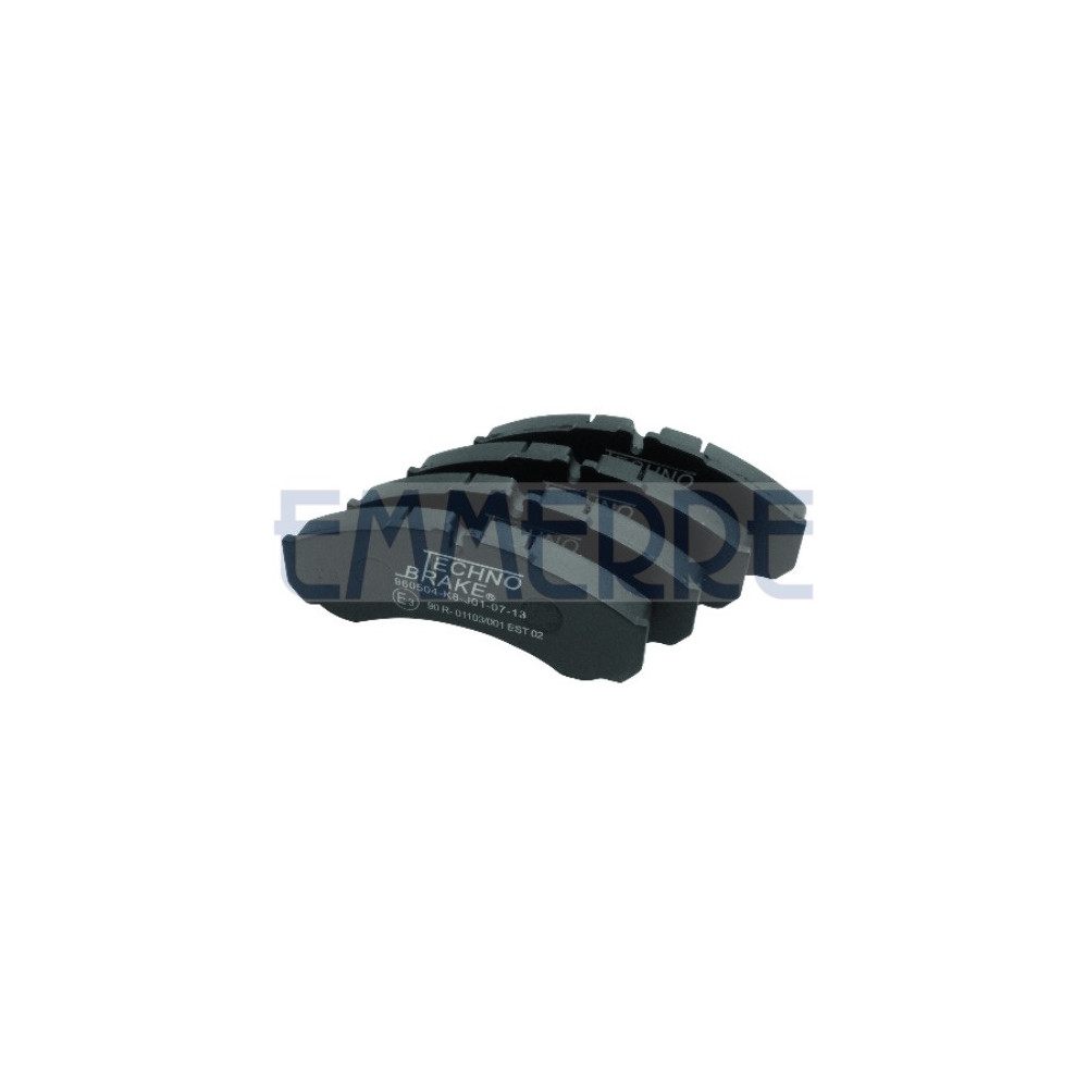 960504E3 - Set Of Brake Pads E3 Front And Rear...