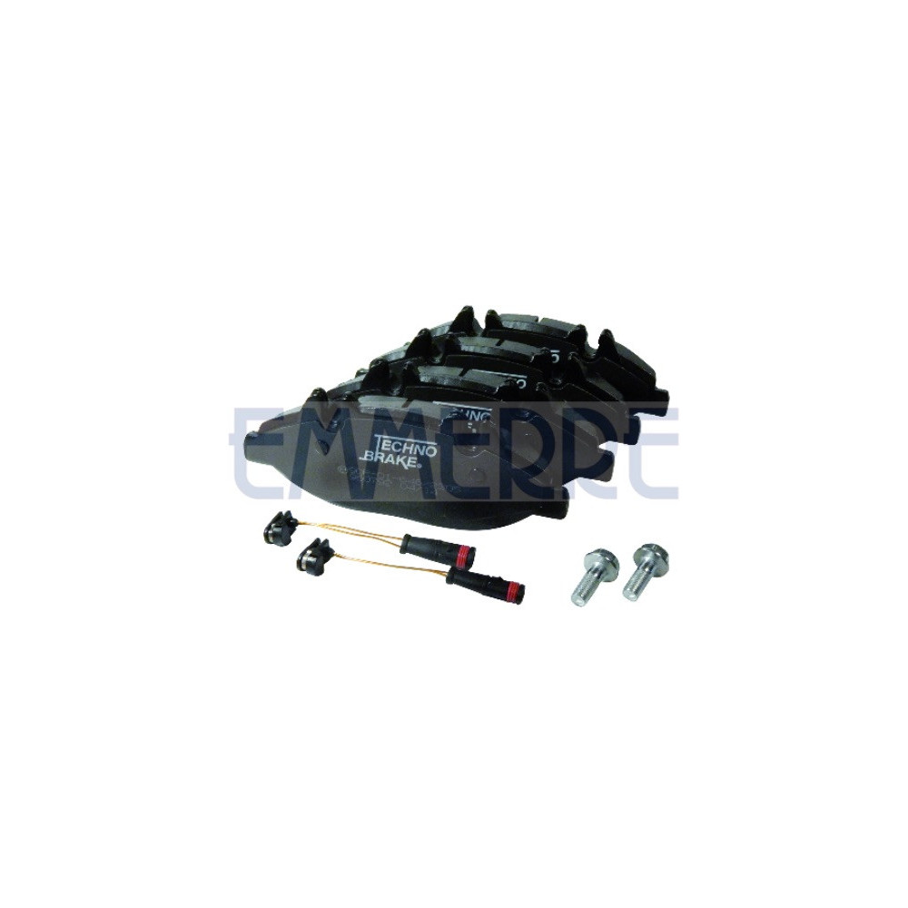960792 - Set Of Brake Pads Front