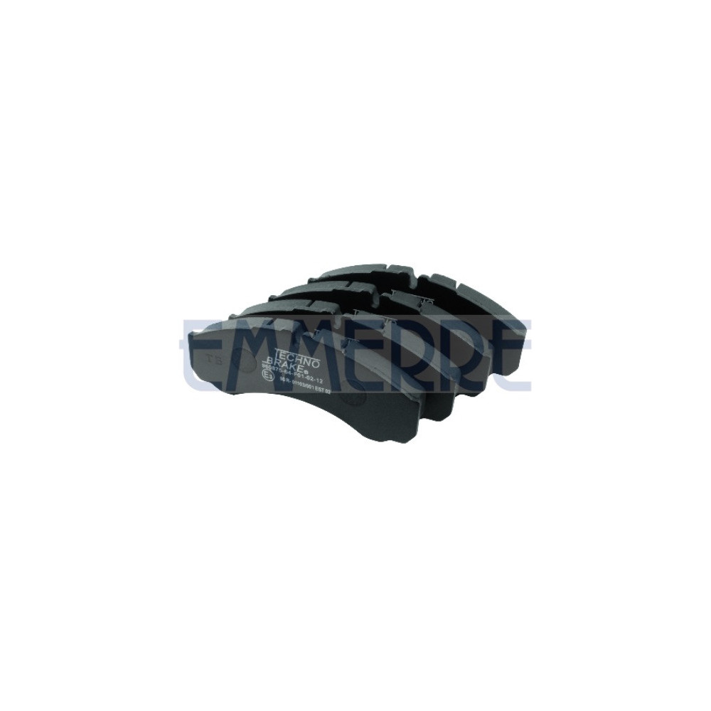960875E3 - Set Of Brake Pads E3 Front And Rear...