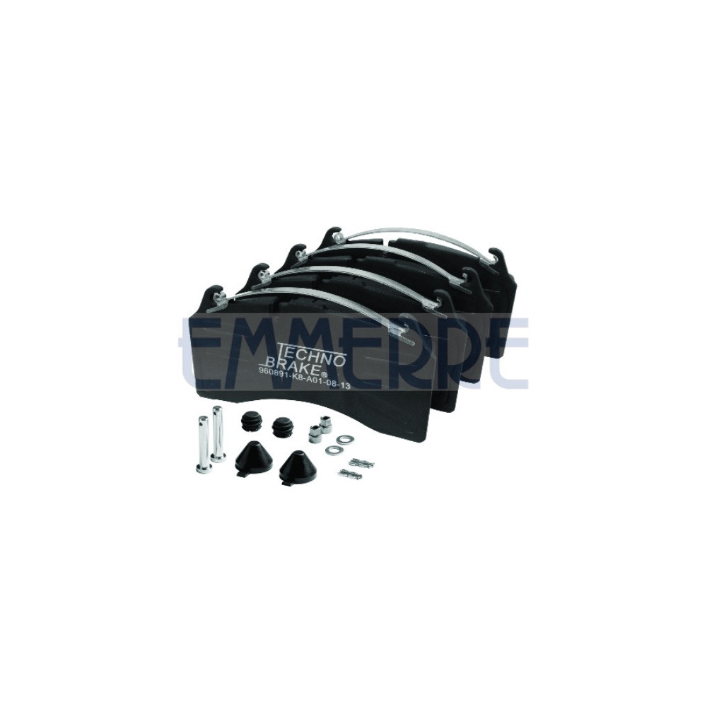 960891 - Set Of Brake Pads Rear