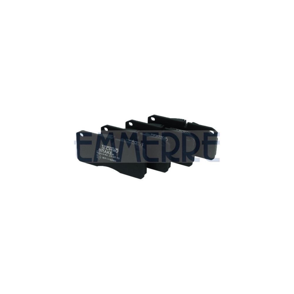 Set Of Brake Pads E3 Front And Re