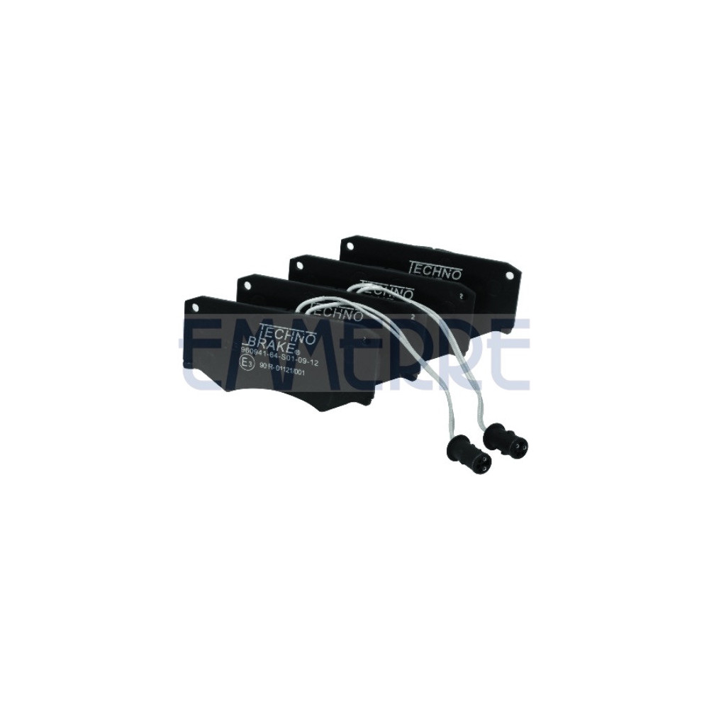 960941E3 - Set Of Brake Pads E3 Front
