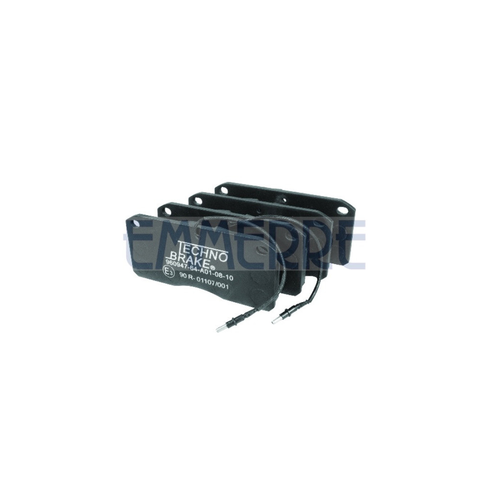 960963E3 - Set Of Brake Pads E3 Front And Rear...