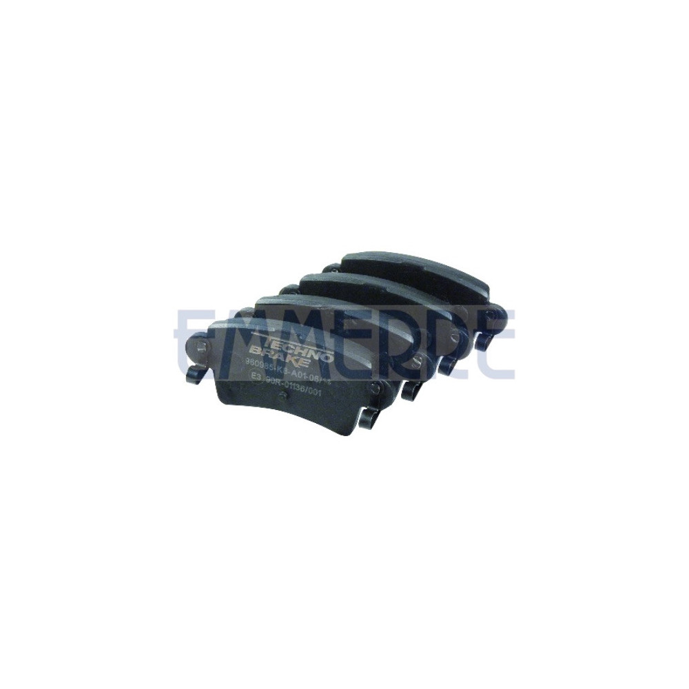 960985E3 - Set Of Brake Pads Rear