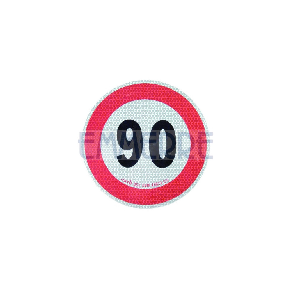 990237 - Adesive Film Speed Limit 90 Km/H
