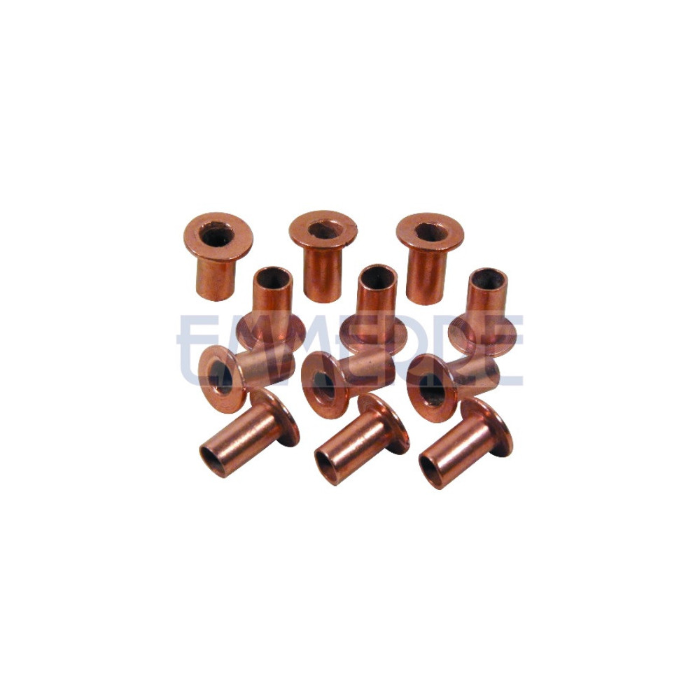 R6503 - Tubular Copper Rivet Flat Head 5X18-12-90°