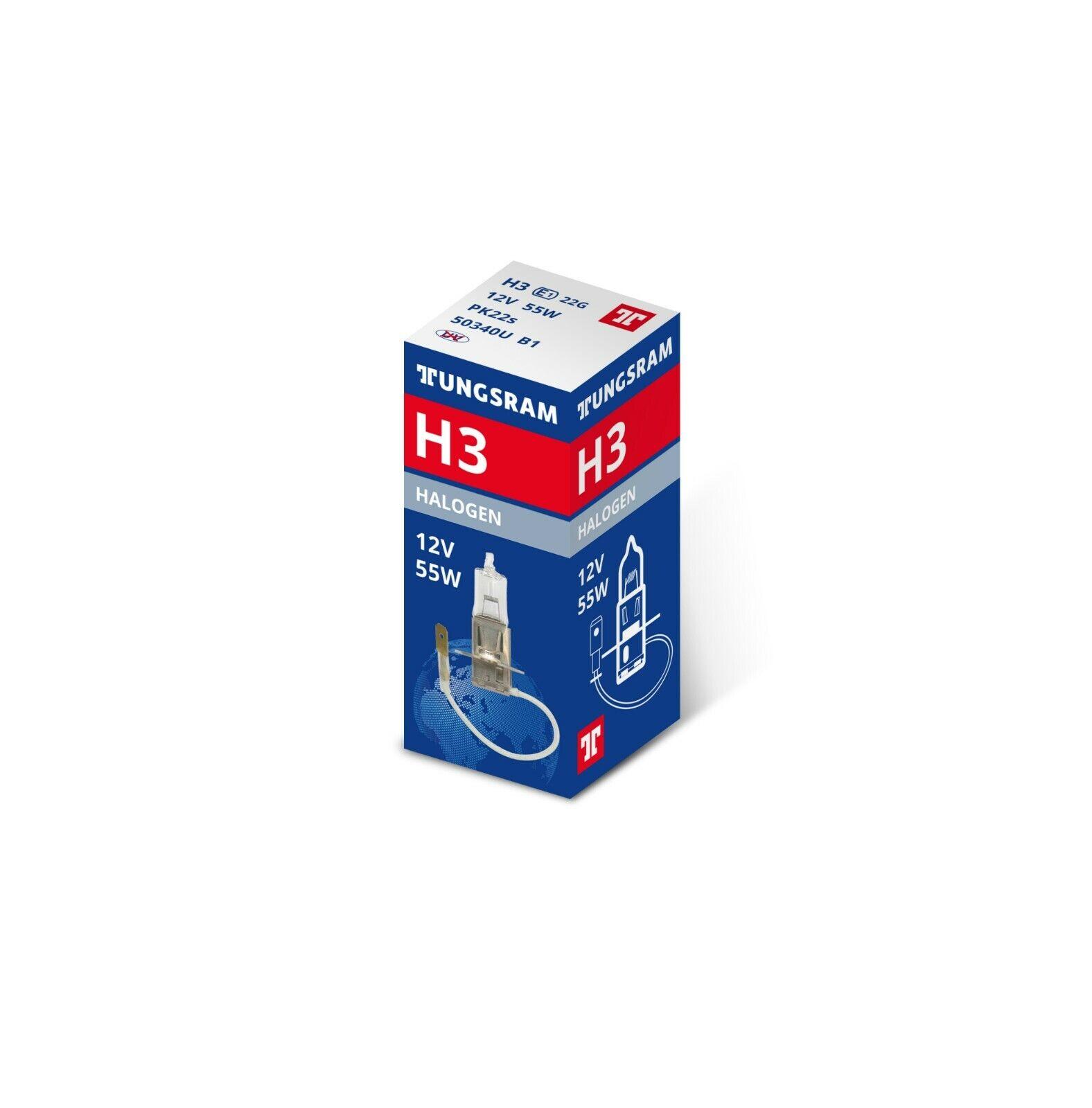 TUNGSRAM H3 12V 55W PK22s Standard 1st. Lampe TUNGSRAM H3 12V 55W PK22s Standard 1st. Lampe