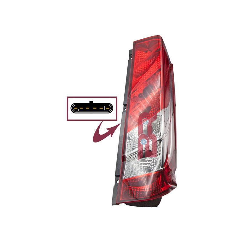Botto Ricambi BREL3221 Ruckleuchte Rechts Iveco 5801523221 Botto Ricambi BREL3221 Ruckleuchte Rechts Iveco 5801523221