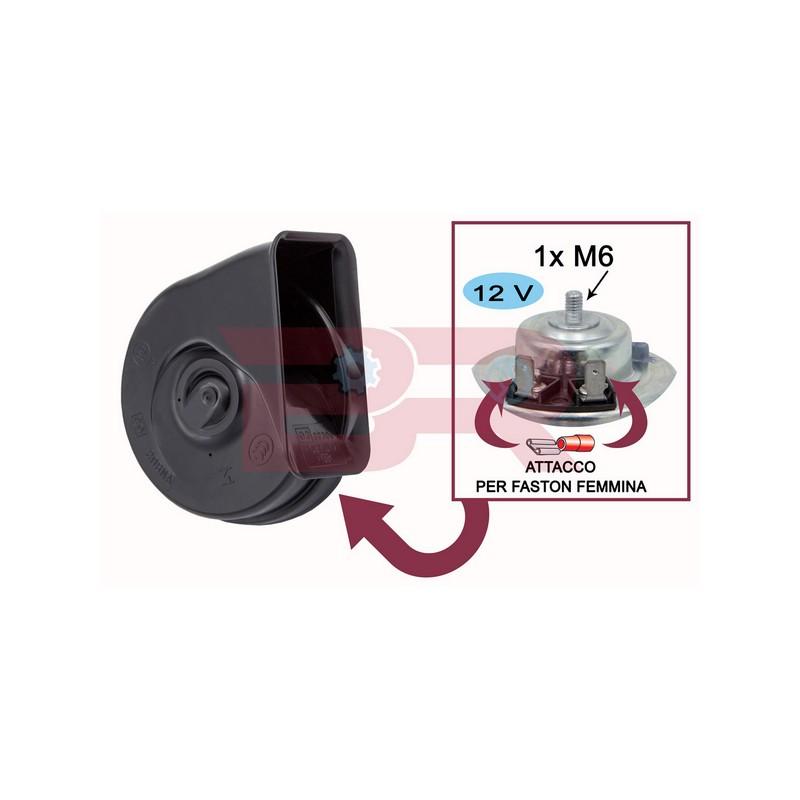 Botto Ricambi BREL2264 Horn Iveco 504082264 Daily IV 2006-2011