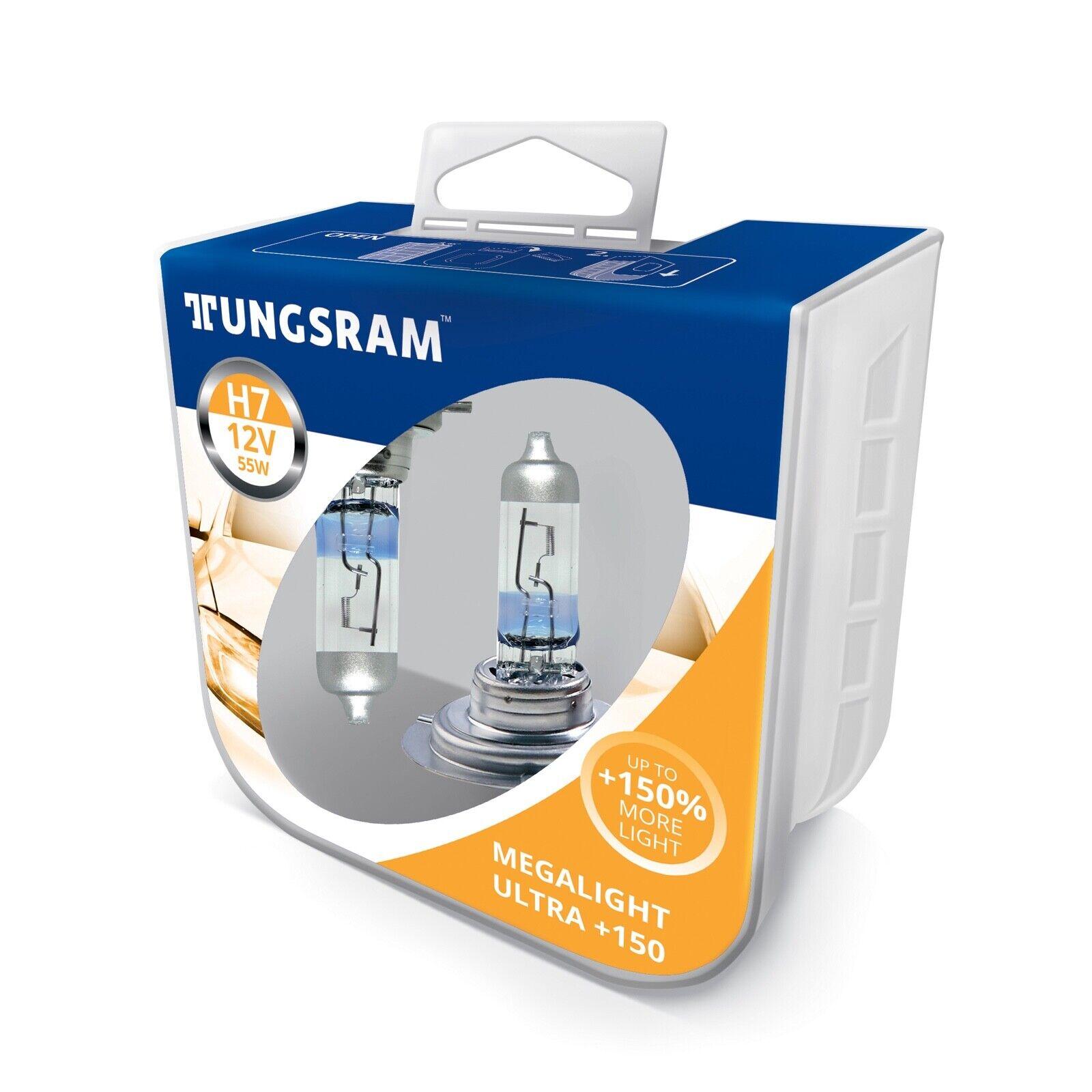 TUNGSRAM H7 12V 55W PX26d MegaLight Ultra +150% 2st.