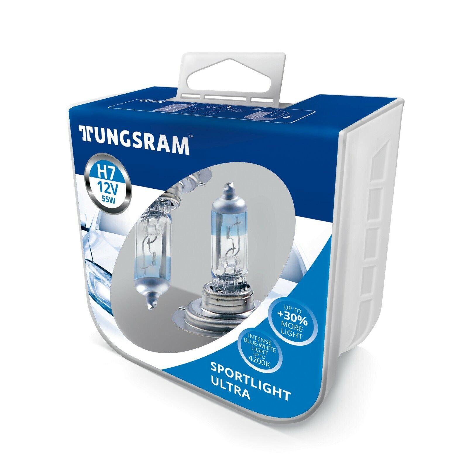 TUNGSRAM H7 12V 55W PX26d Sportlight Ultra +30% 4200K 2St. Lampen