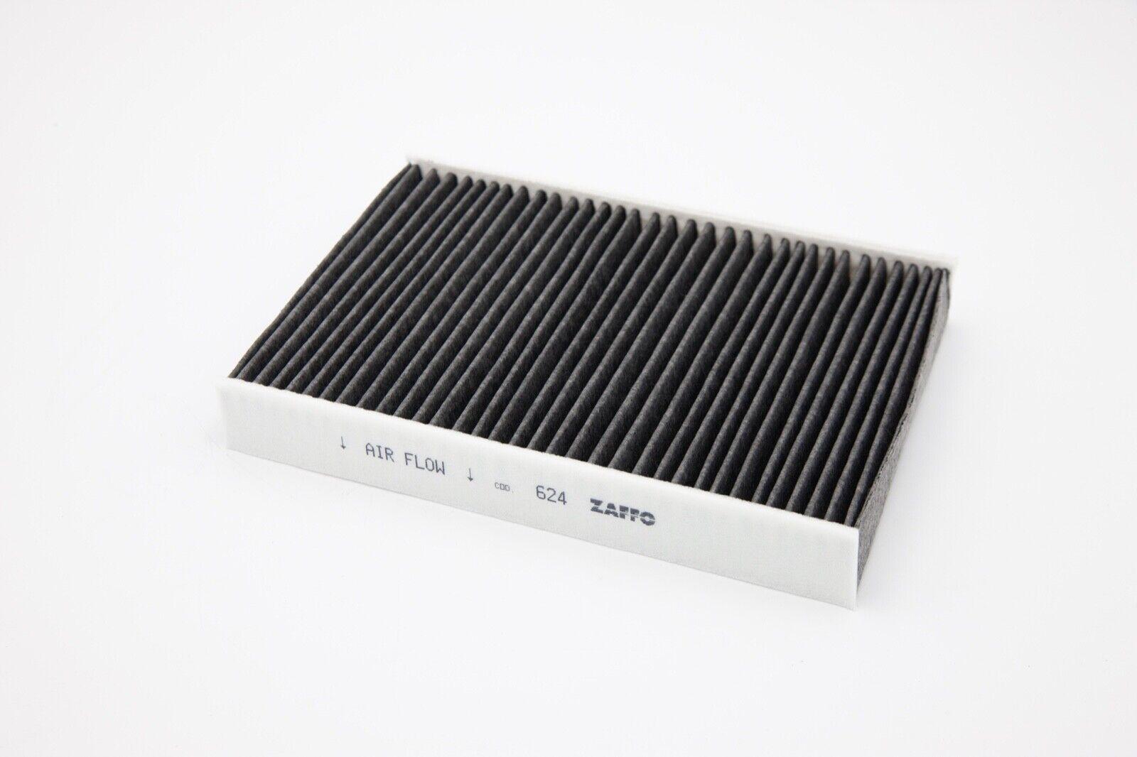 ZAFFO Z624 Innenraumfilter Aktivkohlefilter Pollenfilter SEAT SKODA VW