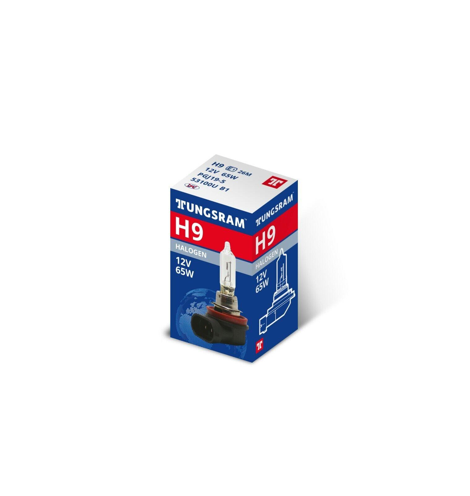 TUNGSRAM H9 12V 65W PGJ19-5 Original range 1St. Lampe TUNGSRAM H9 12V 65W PGJ19-5 Original range 1St. Lampe