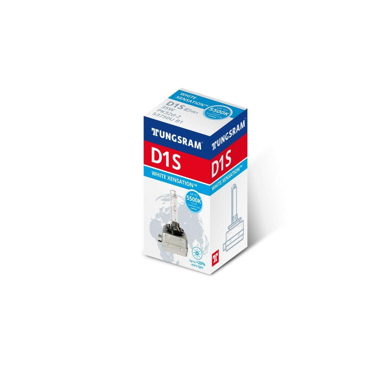 TUNGSRAM D1S 35W PK32d-2 Xensation White 5500K +20% Xenon 1st. Lampe