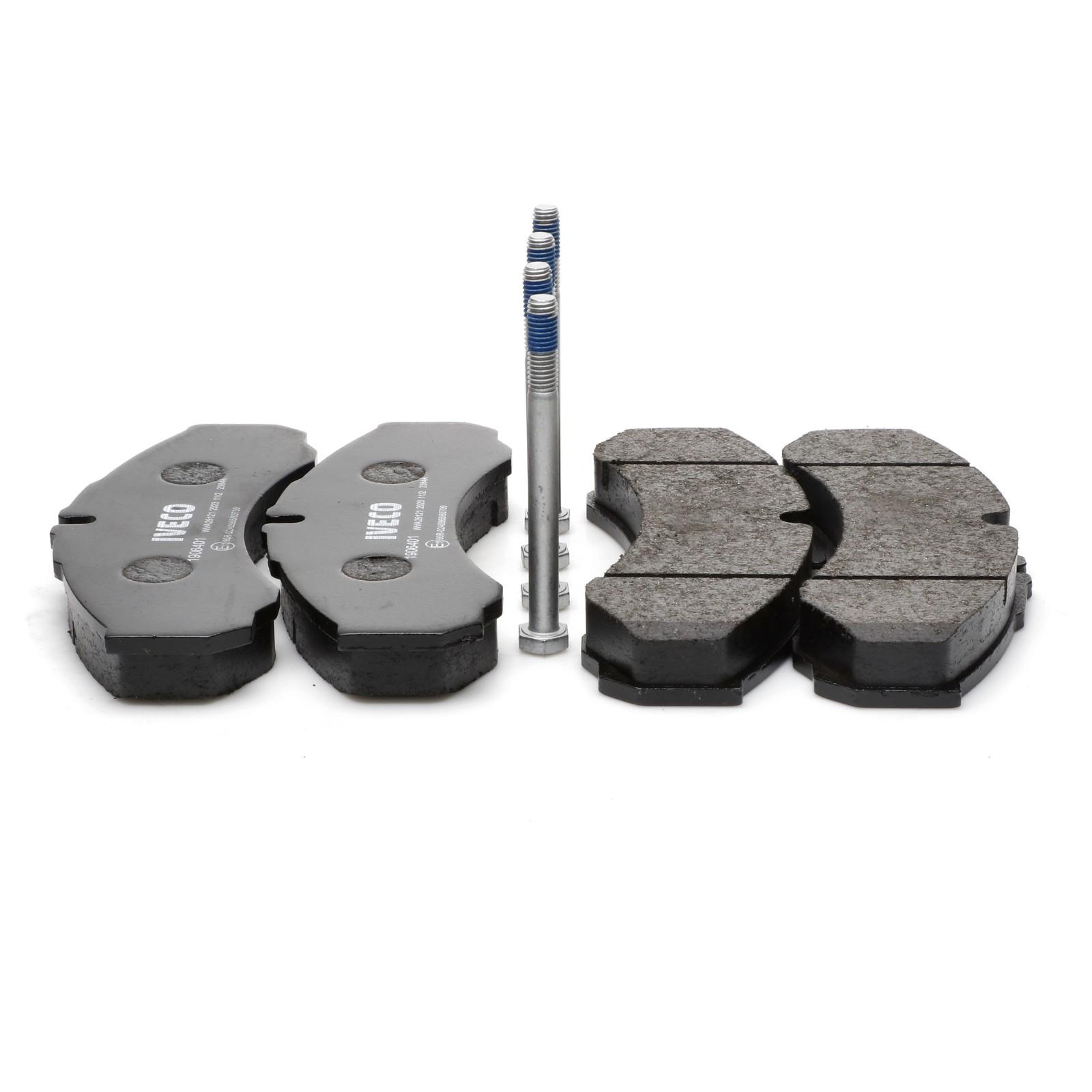 Original Iveco 503612299 Bremsbelagsatz, Scheibenbremse Daily II-VI Original Iveco 503612299 Bremsbelagsatz, Scheibenbremse Daily II-VI