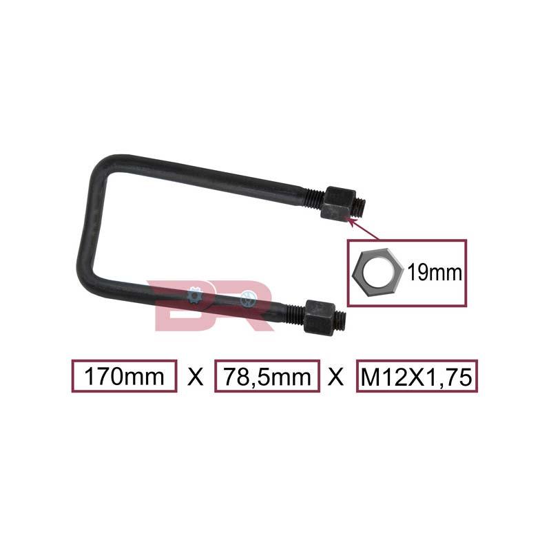 Botto Ricambi BRS3564 Federbride Iveco 504083564 Botto Ricambi BRS3564 Federbride Iveco 504083564