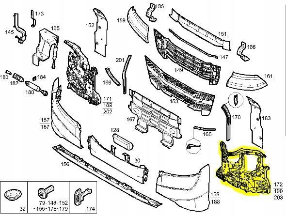 Original Iveco 5802901196 Scheinwerfergehäuse/Halter links S-WAY Original Iveco 5802901196 Scheinwerfergehäuse/Halter links S-WAY