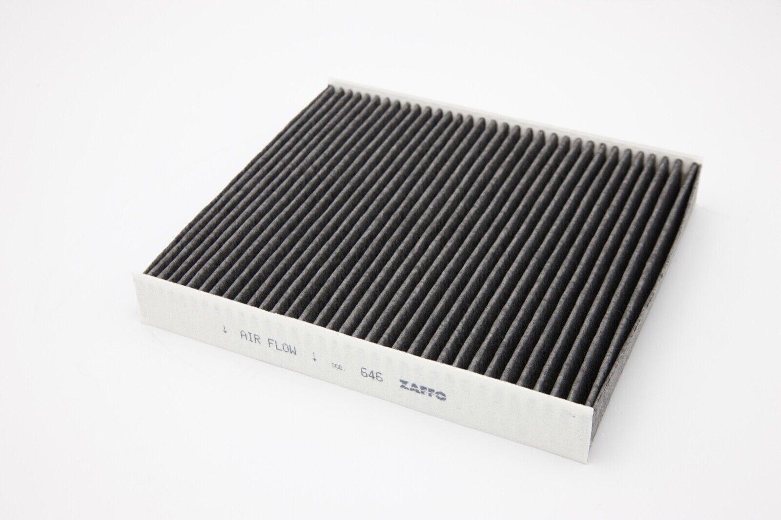ZAFFO Z646 Innenraumfilter AUDI VW SEAT SKODA AKTIVKOHLE
