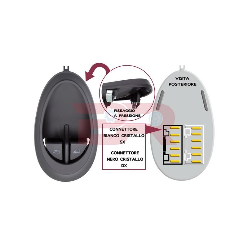 Botto Ricambi BREL1134 Fensterheberschalter Iveco 500321134 Botto Ricambi BREL1134 Fensterheberschalter Iveco 500321134