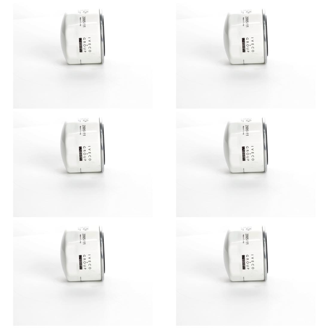 6x Original Iveco 2995811 Ölfilter, Motorölfilter DAILY, FIAT DUCATO 2.3 6x Original Iveco 2995811 Ölfilter, Motorölfilter DAILY, FIAT DUCATO 2.3