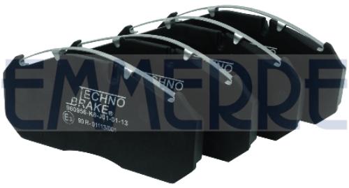 EMMERRE 960956E3 BREMSBELAEGESATZ E3 VORNE-HINTEN KASSBOHRER, MAN, MERCEDES, ROR EMMERRE 960956E3 BREMSBELAEGESATZ E3 VORNE-HINTEN KASSBOHRER, MAN, MERCEDES, ROR