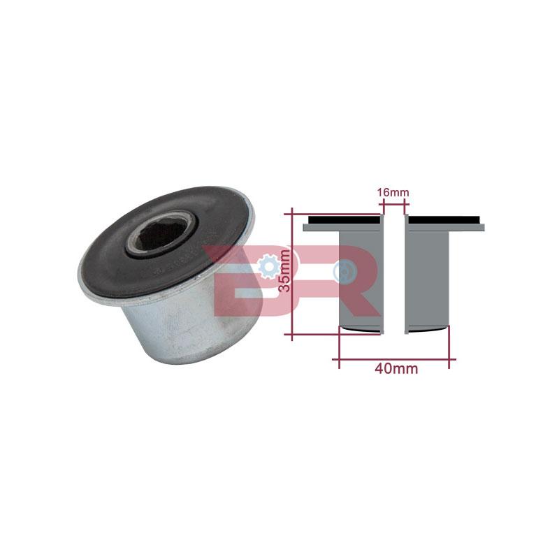 Botto Ricambi BRS8935 Buchse, Federgehänge Iveco 93808935