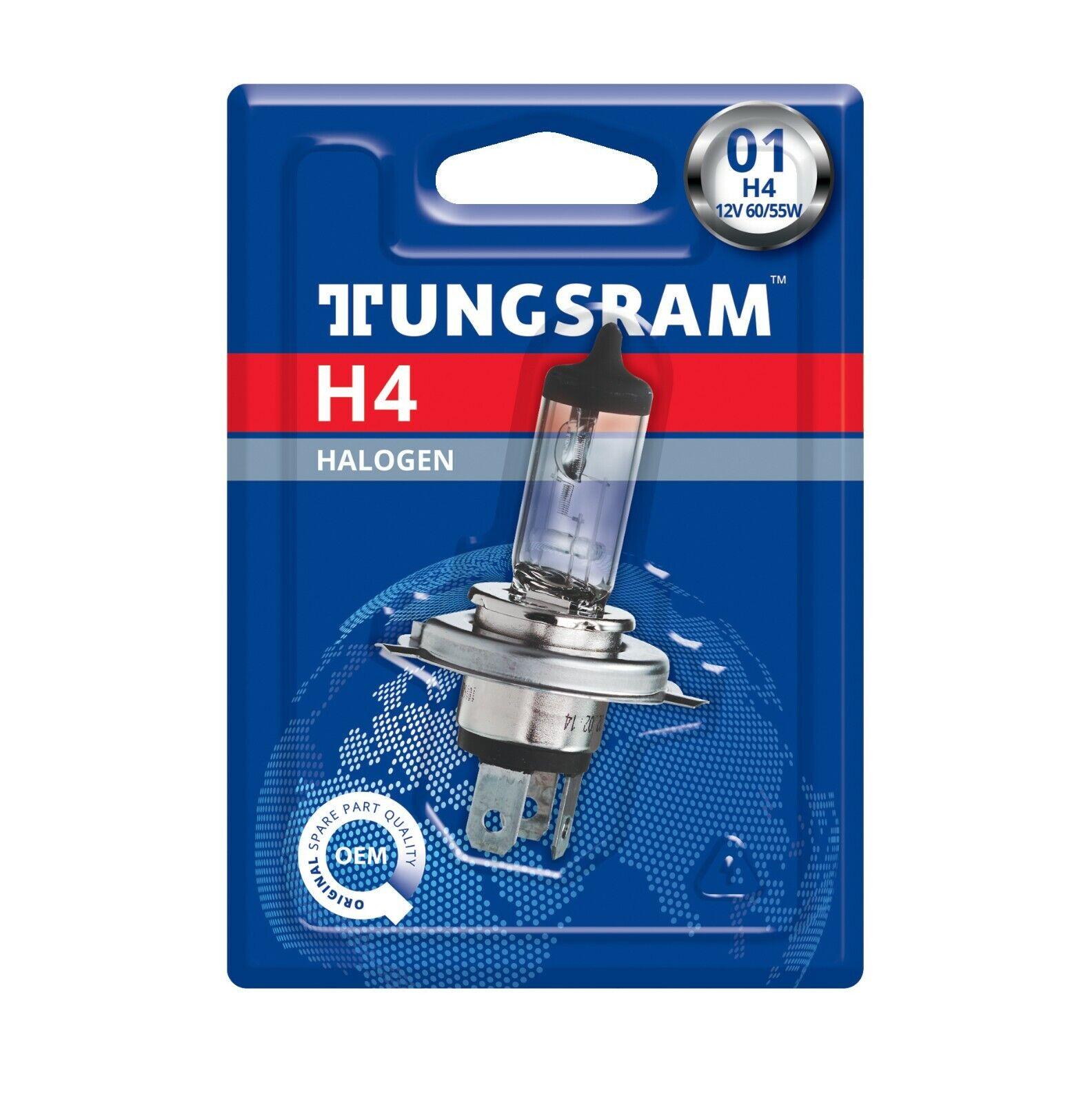 TUNGSRAM H4 12V 60/55W P43t Standard 1St. Blister Lampe TUNGSRAM H4 12V 60/55W P43t Standard 1St. Blister Lampe