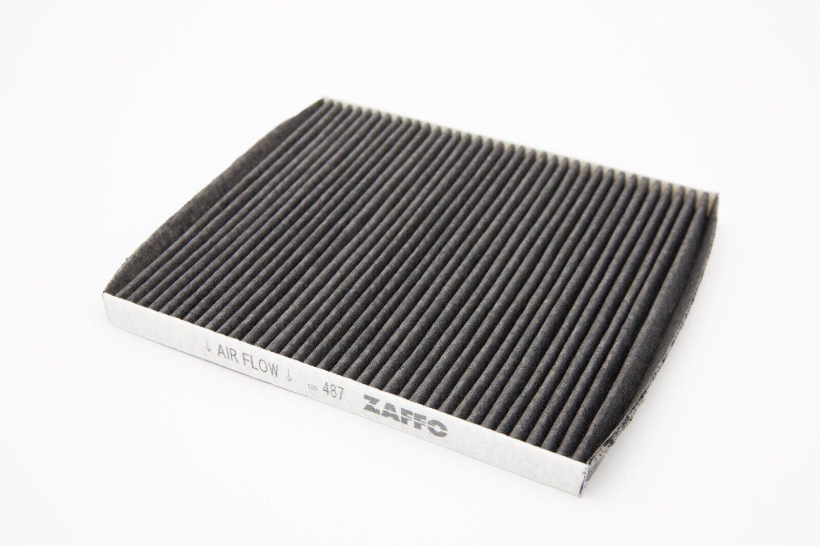 ZAFFO Z487 Filter, Innenraumluft Aktivkohlefilter für FIAT, FORD