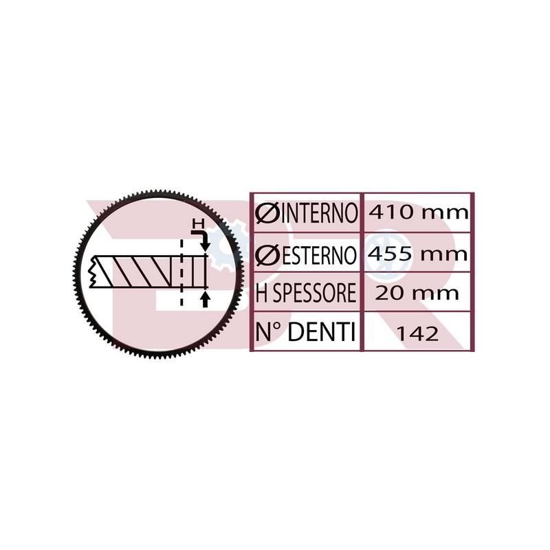 Botto Ricambi BRM2780 Zahnkranz, Flywheel Iveco 4852780 Botto Ricambi BRM2780 Zahnkranz, Flywheel Iveco 4852780
