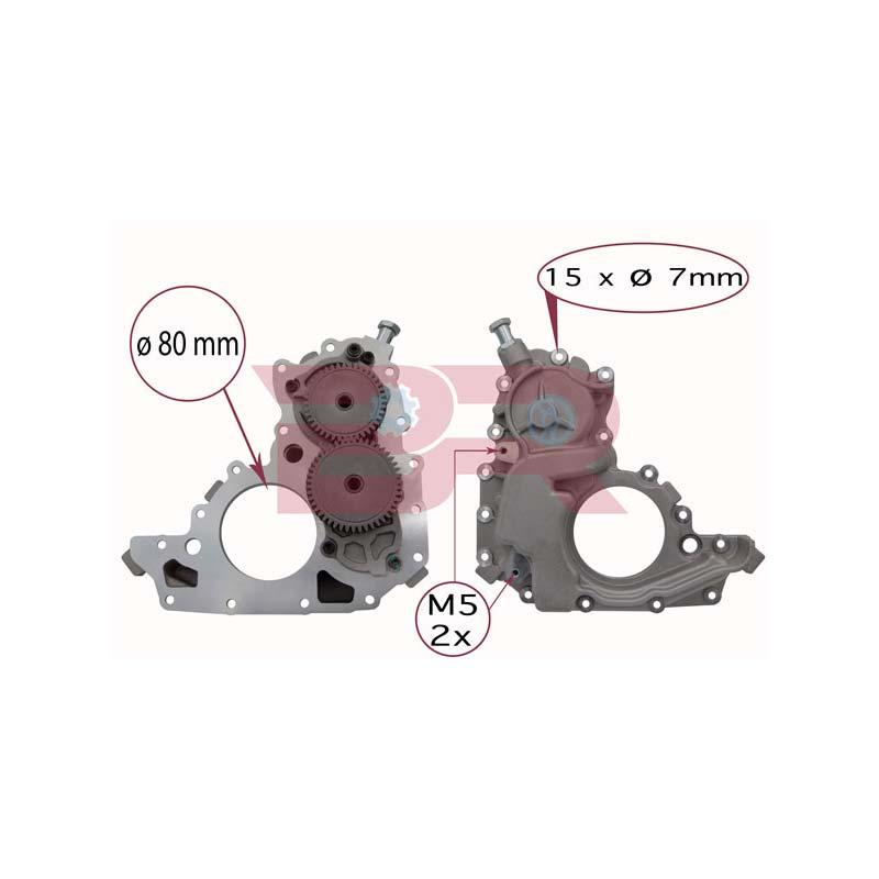 Botto Ricambi BRM9092 Motorlpumpe Iveco 504389092