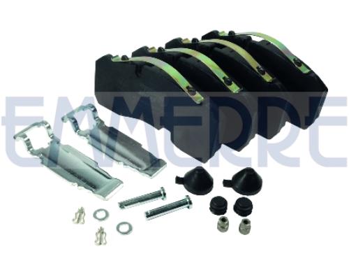 EMMERRE 960994E3 BREMSBELAEGESATZ E3 für BPW ECO MAX, ECO PLUS 0980106350 960994