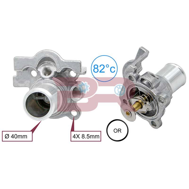 Botto Ricambi BRAC7209 Krper Thermostat Iveco 504017209 Botto Ricambi BRAC7209 Krper Thermostat Iveco 504017209