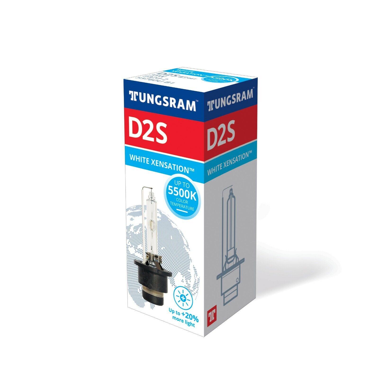 TUNGSRAM D2S 35W P32d-2 White Xensation 5500K +20% Xenon 1st. Lampe TUNGSRAM D2S 35W P32d-2 White Xensation 5500K +20% Xenon 1st. Lampe