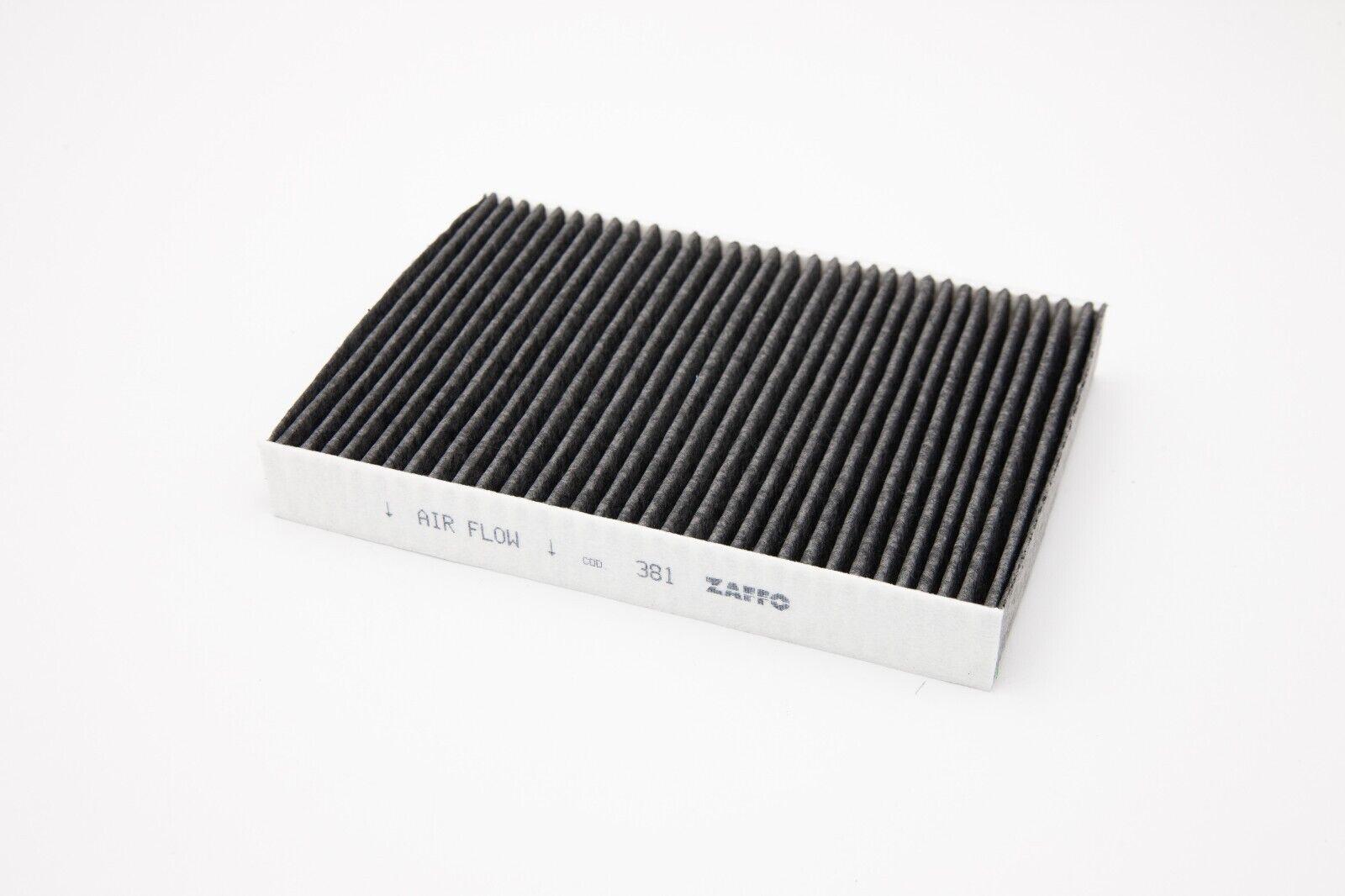 ZAFFO Z381 INNENRAUMFILTER AKTIVKOHLEFILTER POLLENFILTER RENAULT NISSAN