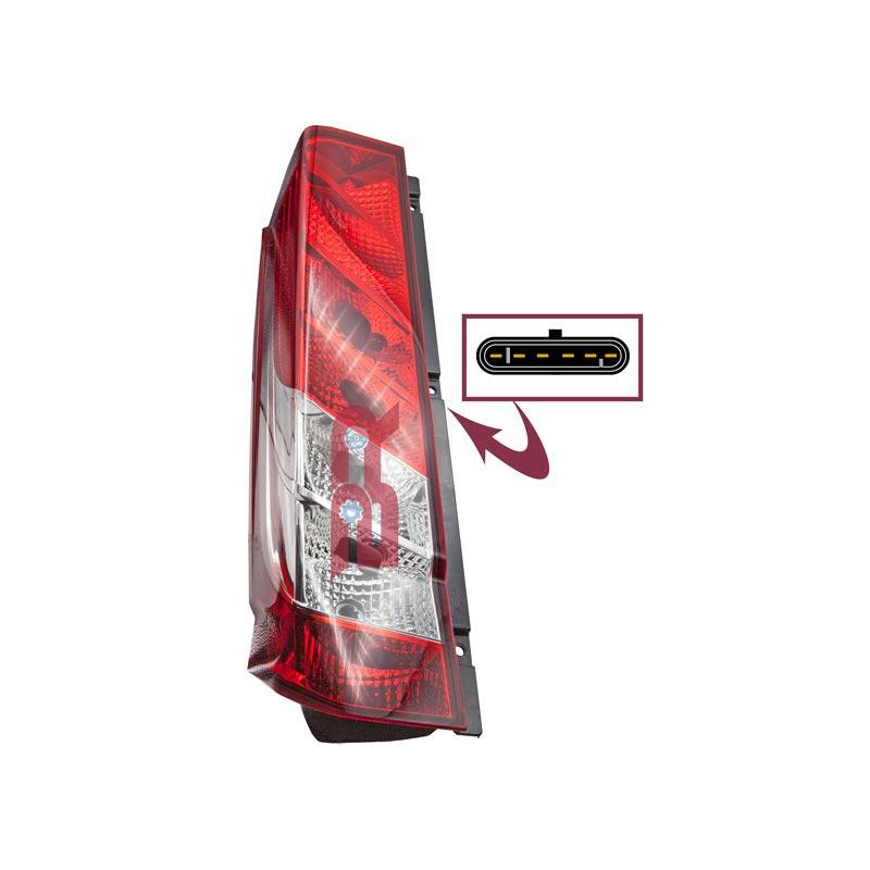 Botto Ricambi BREL3220 Ruckleuchte Links Iveco 5801523220