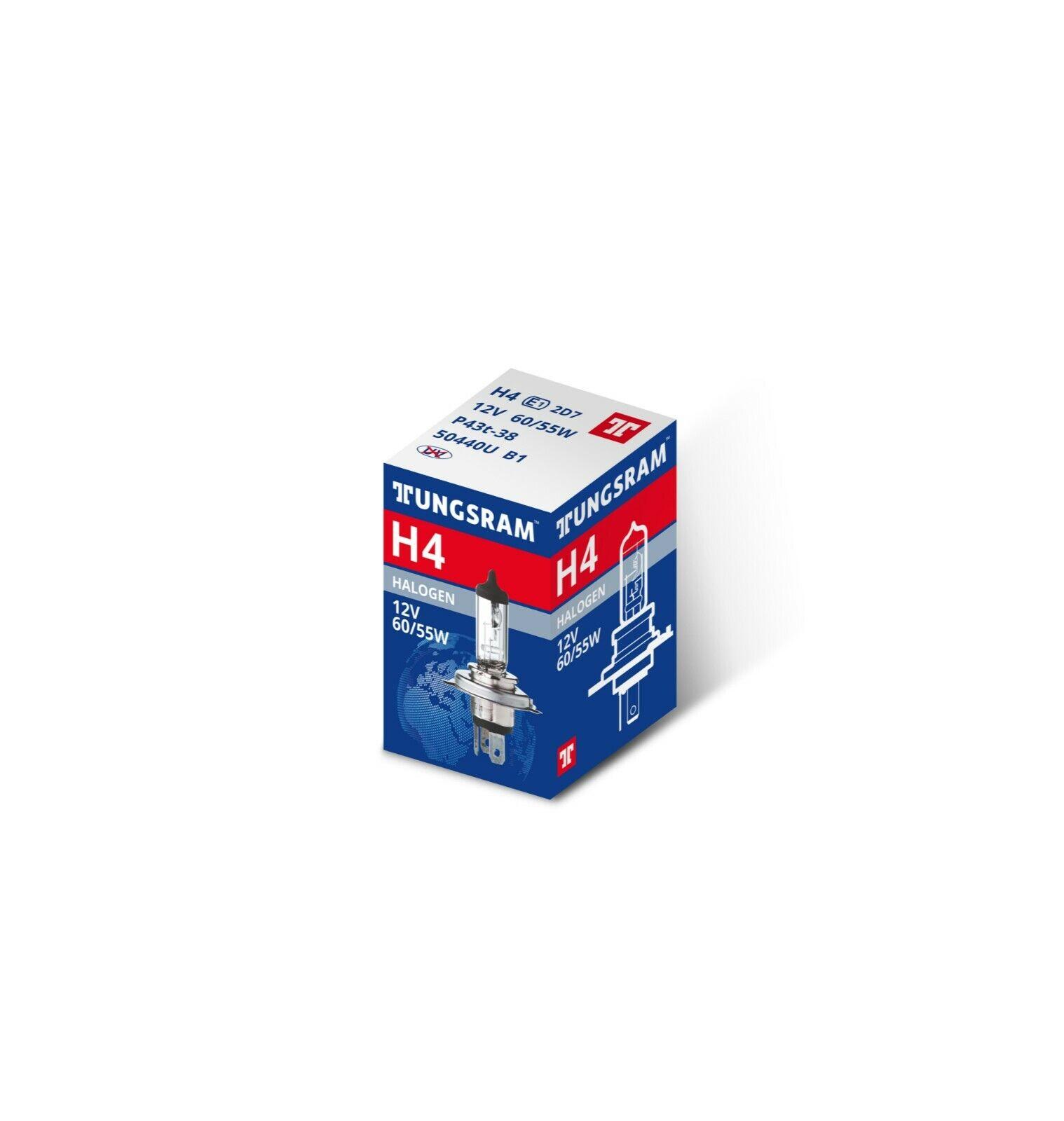 TUNGSRAM H4 12V 60/55W P43t Standard 1st. Lampe