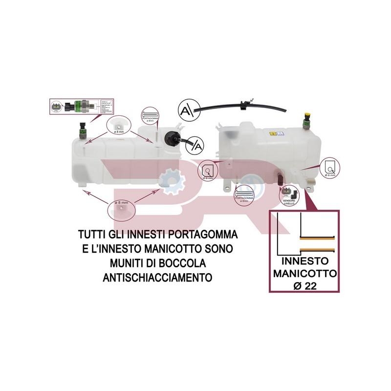 Botto Ricambi BRAC2311 Ausgleichsbehalter Iveco 504122311