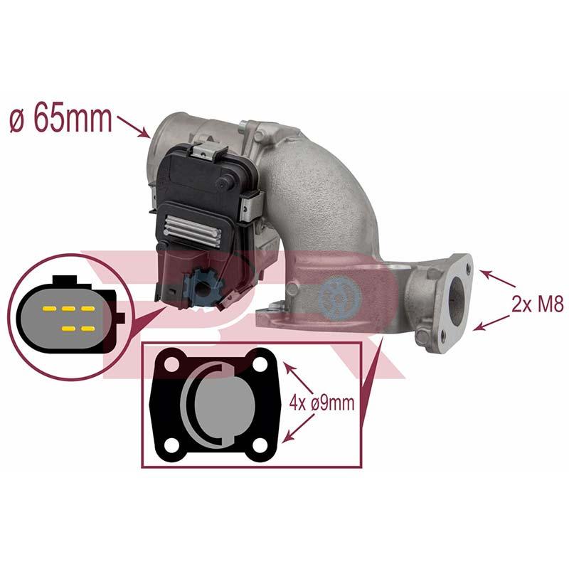 Botto Ricambi BREL1131 Druckwandler, Egr Kontrolle Iveco 5802756438 Botto Ricambi BREL1131 Druckwandler, Egr Kontrolle Iveco 5802756438