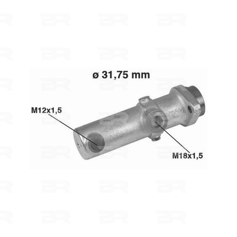 Botto Ricambi BRFR4129 Hauptbremszylinder Iveco 4804129 Botto Ricambi BRFR4129 Hauptbremszylinder Iveco 4804129